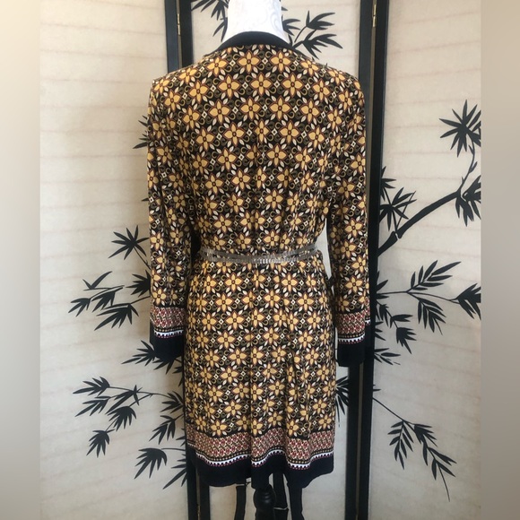 Style & Co Flower Print 3/4 Length Sleeve Above The Knee Dress Size XL - Picture 8 of 16